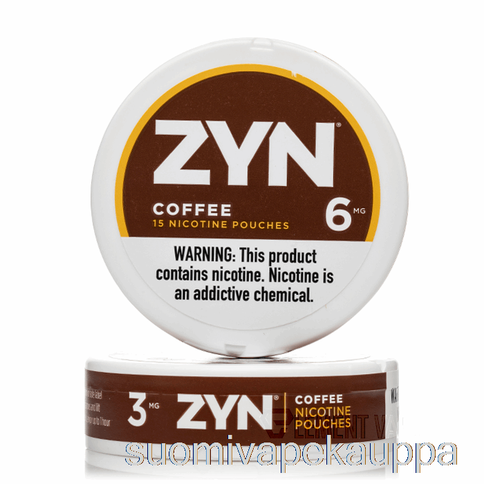 Vape Nesteet Zyn Nikotiinipussit - Kahvi 6mg (5 Kpl)